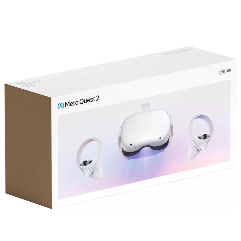 Óculos VR Meta Quest 2 KW49CM 128GB (899-00182-02) Branco